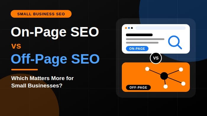 On-Page SEO vs Off-Page